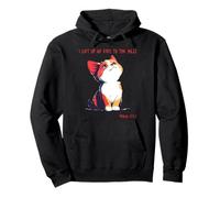 Levanto mis Ojos a Las colinas... Sudadera con Capucha