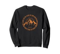 Levanto mis Ojos a Las montañas Salmo 121:1 Fe Bíblica Sudadera