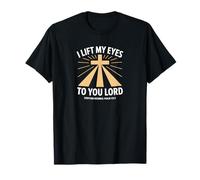 Levanto mis Ojos hacia ti Señor Salmo 123:1 Escritura Camiseta