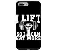 Levanto para Que Pueda Comer más Entrenamiento Entrenamiento Fitness Gimnasio Amante Carcasa para iPhone 7 Plus/8 Plus