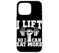 Levanto para Que Pueda Comer más Entrenamiento Entrenamiento Fitness Gimnasio Amante Carcasa para iPhone 16 Pro