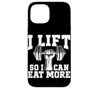 Levanto para Que Pueda Comer más Entrenamiento Entrenamiento Fitness Gimnasio Amante Carcasa para iPhone 15