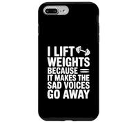 Levanto Pesas Porque Hace Que Las Voces tristes desaparezcan Carcasa para iPhone 7 Plus/8 Plus