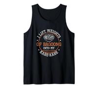 Levanto pesos de bagoong en mi amante de la comida Kare-Kare Pinoy Camiseta sin Mangas