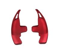 Levas al Volante Compatible Con Benz Para SL63 2013 2014 2015 Extensor De Paletas Automóvil Cubierta Palanca Cambios Para Automóvil Extensión De Paleta De Cambio De Marchas Para Volante(Red)