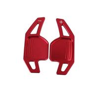Levas Cambio Volante Compatible Con A8 S8 D3 4E 2003-2010 Para R8 42 2007-2012 Controlador De Volante De Coche Extensión De Paleta De Cambio Piezas Accesorios De Repuesto(Red)