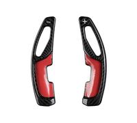 levas Cambio Volante Compatible con Lexus para LX para GS F para Sport RX200t RX300 RX350 RX350L RX450h Volante De Coche Paletas De Cambio De Fibra De Carbono Paletas De Cambio De Coche(Black)