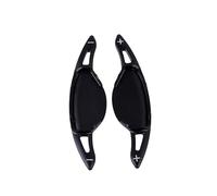 levas cambio volante Compatible Con Nissan Para Qashqai Para J12 2022-2023 Extensor Paleta Cambio Volante Palanca Cambios Extendida Interior Coche(Black)