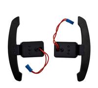 levas Cambio Volante Compatible con para 3 5 6 7 Serie G20 G21 G22 G30 G31 G87 G28 G38 M2 M3 M4 F20 F23 F30 F45 Volante De Coche Paleta De Cambio Magnética(Black)