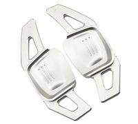 Levas Cambio Volante Compatible Con VW Para Atlas Para Arteon 2018 2019 Para Tiguan Para MK2 2017 2018 2019 Accesorios Para Automóviles Extensión De Palanca De Cambios Del Volante(Silver)