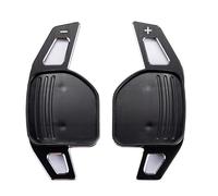 Levas Cambio Volante Para A1 8X Para A6 C7 Para Q3 8U Para A7 Para A3 8V Para A4 B8.5 Para A5 Para Q5 Pegatinas De Extensión Paletas Cambio Volante Coche Paleta De Cambios(Type B Black)