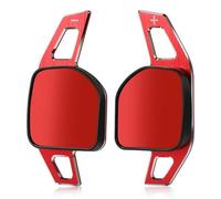 Levas Cambio Volante Para A4 B8 Para A3 8P S3 Para A5 Para A6 S6 C6 Para Q5 Para A8 R8 TTS MK2 8J 2 Uds Paletas De Volante Palancas Cambio Extensión Paleta De Cambios(Type A red)