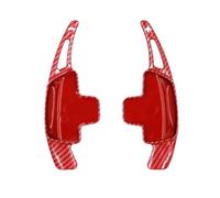 Levas Cambio Volante Para Benz W205 W213 Para CLS Para GLA Para GLC Para GLE Para GLK CLA45 C63 Paletas De Cambio Volante Coche Extensión Marchas Paleta De Cambios(Red)