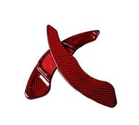 Levas Cambio Volante Para VW Para Golf MK7.5 R Para GTI Para GTD Para Polo 6R Para Scirocco 2015-2020 Cambio De Paleta Volante Fibra Carbono Paleta De Cambios(Red Carbon)
