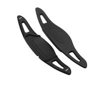 Levas de cambio Compatible Con Alfa Para Romeo Para Giulietta 2011-2020 Para MiTo 2010-2019 Pegatinas Engranaje Extensión Paleta Cambios Volante Coche(Black)