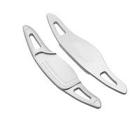 Levas de cambio Compatible Con Alfa Para Romeo Para Giulietta 2011-2020 Para MiTo 2010-2019 Pegatinas Engranaje Extensión Paleta Cambios Volante Coche(Silver)