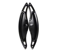 Levas de cambio Compatible Con Hyundai Para Veloster Para I20 N 2018 Para Kona Para Avante Paletas Cambio Volante Coche Extender Engranaje Adhesivo Cubiertas(Black)