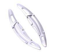 Levas de cambio Compatible Con Porsche Para Cayenne 2015-2019 Para Porsche 911 2016-2019 Para Boxster 2016-2019 Extensión Palanca Cambios Volante Coche(Silver)