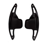 Levas de cambio Compatible Con Serie 4 F32 2014-2018 Serie 5 F10 2011-2016 Serie 6 F06 2012-2017 Cubiertas Extensión Palanca Cambios Volante Coche(Black)
