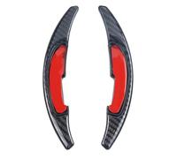 Levas de cambio Compatible Con X5M 2014 2015 2016 2017 Accesorios De Coche De Fibra De Carbono Palanca De Cambio De Volante Extensión De Palanca De Cambios