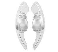 Levas De Cambio De Marchas Compatible Con VW Para CC 2011-2015 Para Polo 6R Para GTI Para S&haran 2012 2013 2014 2015 2016 Para Touran 1T2 Extensión Cambio Paleta Del Volante(Silver)