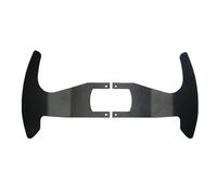 Levas de cambio de volante de metal con ángulos ajustables y respuesta rápida Dispositivo de rendimiento para uso G29 G920 Modelo Racing Scull Shifters