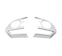 Levas de cambio en el volante Cubierta Botones Para Volante Coche Para Toyota RAV4 XA50 Para Corolla E210 Para Camry 70 Para Corolla Cross 2019-2024(PLATA)