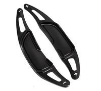 Levas de cambio en el volante Extensión De Aluminio Para Levas De Cambio De Volante De Coche Para Mercedes Para Benz AMG CLA45 C63 C43 E63 E53 E43(Negro)