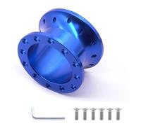 Levas de cambio en el volante Kit De Adaptador Espaciador Universal Para Volante Deportivo De Coche 30 Mm Y 50 Mm(50MM-Blue)