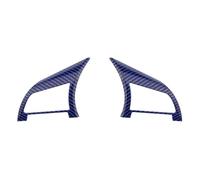 Levas de cambio en el volante Para Volante De Coche Para N&issan Para X-trail T32 Rogue Para Note Para Qashqai J11 Para Versa Adhesivo(Carbon blue 39point)
