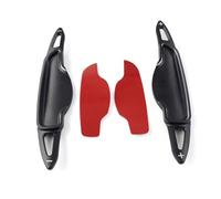 Levas de cambio volante Compatible Con Genesis Para GV70 GV80 2022 2023 Para G80 2019 2020 Extensión Pegatinas Para Palanca Cambios Volante Coche(Black)