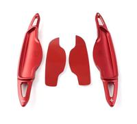 Levas de cambio volante Compatible Con Genesis Para GV70 GV80 2022 2023 Para G80 2019 2020 Extensión Pegatinas Para Palanca Cambios Volante Coche(Red)