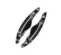 Levas de cambio volante Compatible Con Hyundai Para Elantra 2021 2022 2023 Para Genesis G70 2018-2024 Accesorios Extensión Palanca Cambios Para Volante Coche(Black)