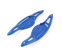 Levas de cambio volante Compatible Con Hyundai Para Genesis G90 EQ900 2016 2017 2018 2019 2020 2021 2022 Extensión Palanca Cambios Para Volante Coche(Blue)