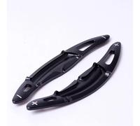 Levas de cambio volante Compatible Con Porsche Para 911 2016-2019 Para Boxster Para Cayman 718 2016-2019 Para Spyder 918 2015-2017 Paletas Cambio Volante(Black)