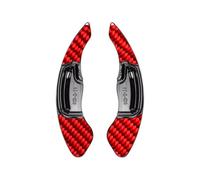 Levas de cambio volante Compatible Con Spirior Para Accord 2009 2010 2011 2012 2013 Para Odyssey 2013 2014 Extensión Paleta Cambio Volante(Carbon Fiber Red)