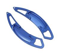 Levas En Volante Compatible Con Acura CDX 2016 2017 2018 2019 Para TLX, 2 Piezas De Extensión Palanca Cambios Aluminio Para Volante(Blue)