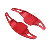 Levas En Volante Compatible Con Cadillac Para XT5 2017 2018 2019 2 Piezas De Aleación De Aluminio Decoración Interior Coche Automóvil Volante Cambio De Paleta De Cambio(Red)
