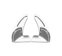 Levas En Volante Compatible Con Dodge Para Durango Citadel R/T SXT Plus Para Charger GT Para Challenger RT Scat Pack Extensor De Palanca De Cambios Para Volante De Coche(Silver)