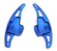 Levas En Volante Compatible Con Ford Para Titanium Para ST Wagon Para Kuga Para EcoBoost Accesorios De Extensión Engranaje Volante, Paletas Aleación Aluminio(Blue)