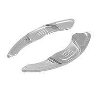 Levas En Volante Compatible Con VW Pour Polo Pour GTI 2015 2016 2017 2018 2019 2020 2 Rallonges Palettes De Changement Vitesse En Aluminium Au Volant(Silver)