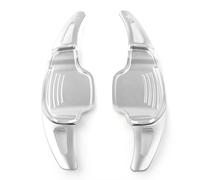 Levas volante Compatible Con Chevrolet Para Camaro 2012 2013 2014 2015 Controlador De Volante De Coche Palanca De Cambios Extendida Extensión De Paleta De Cambio Cubierta Piezas(Silver)