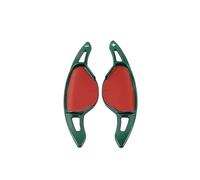 Levas volante Compatible Con Nissan Para Pathfinder Para Qashqai J12 2022 2023 Controlador De Volante De Coche Paleta De Cambio Extensión De Piezas Accesorios Conjunto(Green)