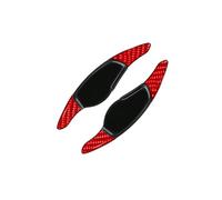 Levas volante Compatible Con Para GT G32 G30 G31 X3 G01 2017-2023 Para X6 G06 2020-2024 Cubierta Palanca Cambios Extensión Controlador Volante Coche Paletas(Carbon Fiber Red)