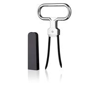 Vacu Vin Tirador para corchos, Acero Inoxidable, Plateado, 10.5x16x1.4 cm