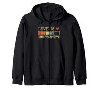 Level 05 Complete Vintage 05 Years 5th Wedding Anniversary Sudadera con Capucha