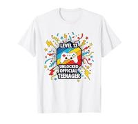 Level 13 Unlocked Official Teenager Funny Video Game Camiseta