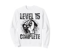 Level 15 - Juego de Mesa de cumpleaños (15 años) Sudadera