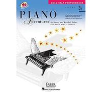 Level 2a - gold star performance with cd piano +cd: Piano Adventures®