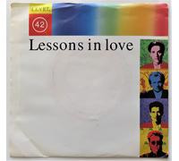 LEVEL 42 - LESSONS IN LOVE 7 INCH (7" VINYL 45) UK POLYDOR 1986